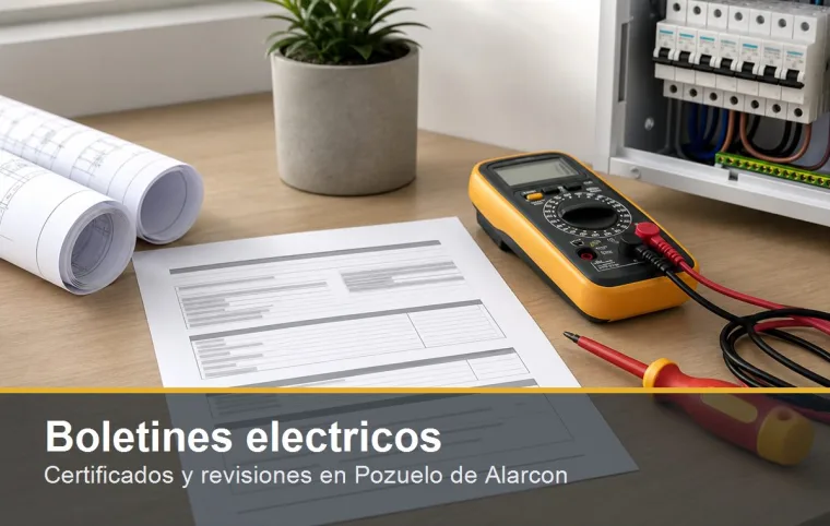 Boletines electricos en Pozuelo de Alarcon